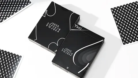 Yuci Tiny Wizard Black Playing Cards by TCC