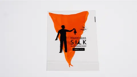 PRO SILK DIAMOND CUT ORANGE 6" by Murphy's Magic