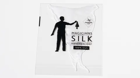 PRO SILK DIAMOND CUT WHITE 6" by Murphy's Magic