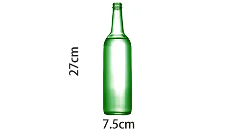 Self Exploding Green Beer Bottle (Large) by Wance