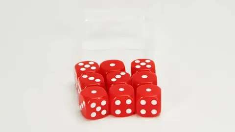 Forcing Cup Dice Set (Red) by Magic Express