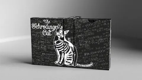 Schrodinger's Cat: Dead Black Edition Playing Cards