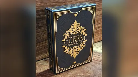 더 스피릿 오브 큐비즘 (다크 블랙) 플레잉 카드