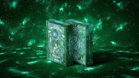 Zodiac (Libra) Luminous Edition Playing Cards by TCC