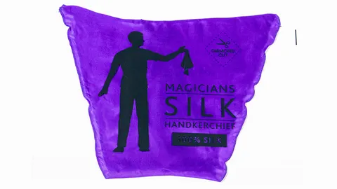 PRO SILK DIAMOND CUT PURPLE 24" by Murphy's Magic