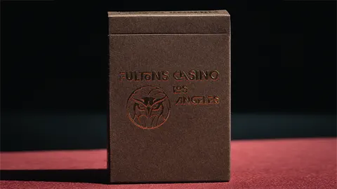 FULTONS CASINO LOS ANGELES PLAYING CARDS
